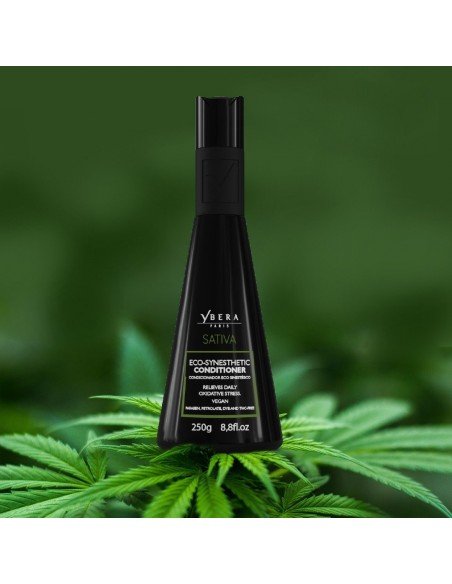 Ybera Acondicionador Ecosinestésico Sativa Cbd. Acondicionadores de peluquería para cabello