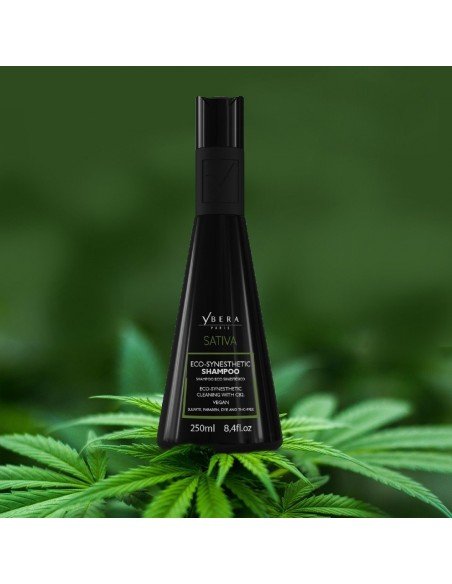 Ybera Champú Ecosinestésico Sativa Cbd TIPO DE CABELLO