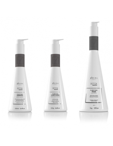 Pack Ybera Detox Healthy. Champú+Acondicionador+Mascarilla Purificante.
