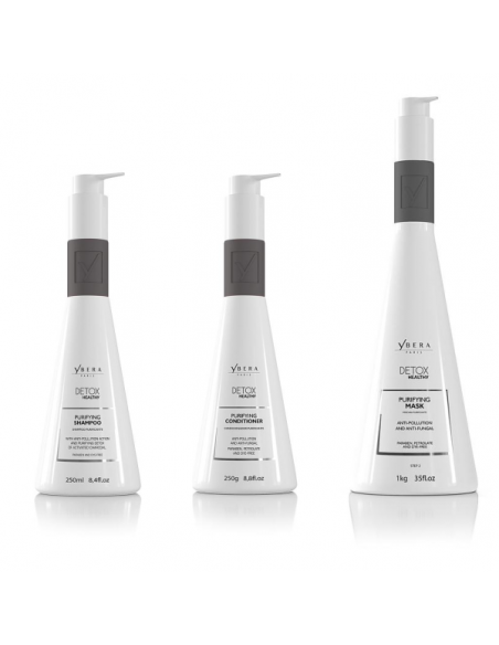 Pack Ybera Detox Healthy. Champú+Acondicionador+Mascarilla Purificante.