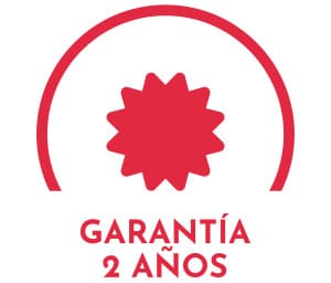 Garantía de 2 años